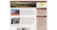 Desktop Screenshot of oneworldtours.de
